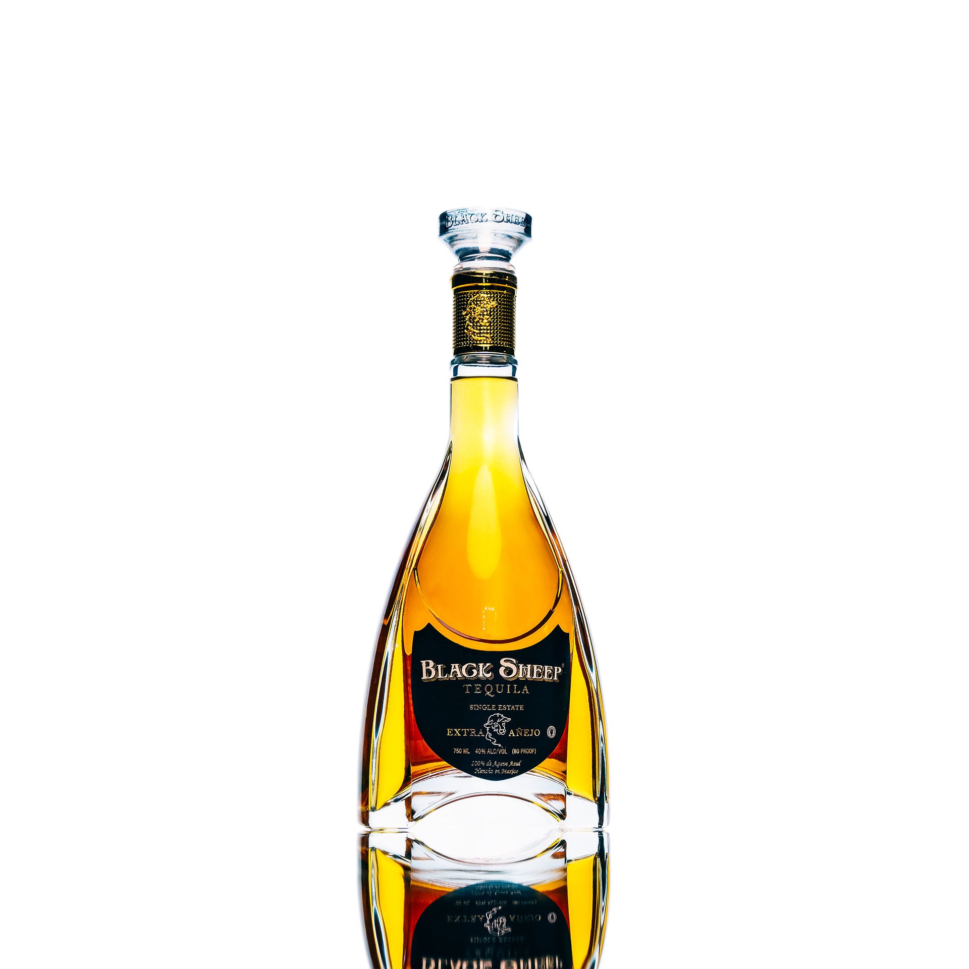Black Sheep Tequila Extra Añejo 7Yr Whiskey Barrel Aged | Handcrafted Pure