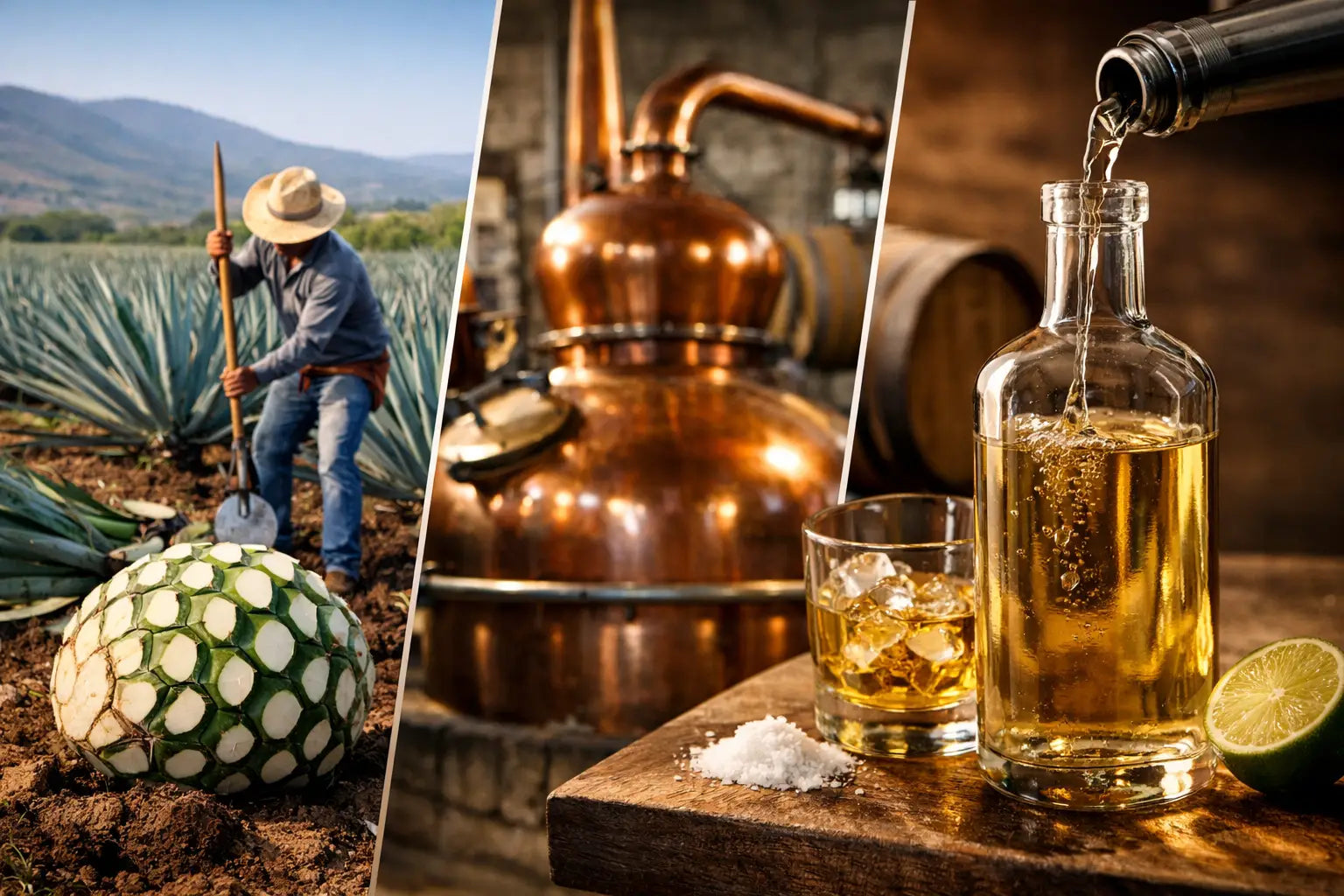 Agave to Bottle Tequila Process, Explained