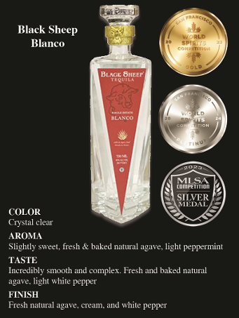 Black Sheep Tequila Blanco Purest Tequila In World Additive Free